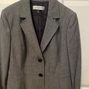 NWT Kasper Women’s Gray Blazer